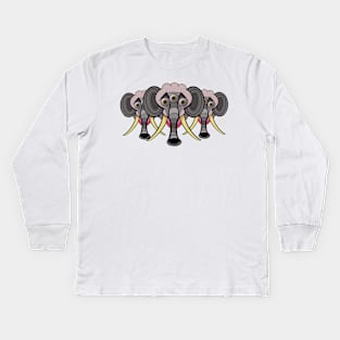 Elephunk Crew Kids Long Sleeve T-Shirt